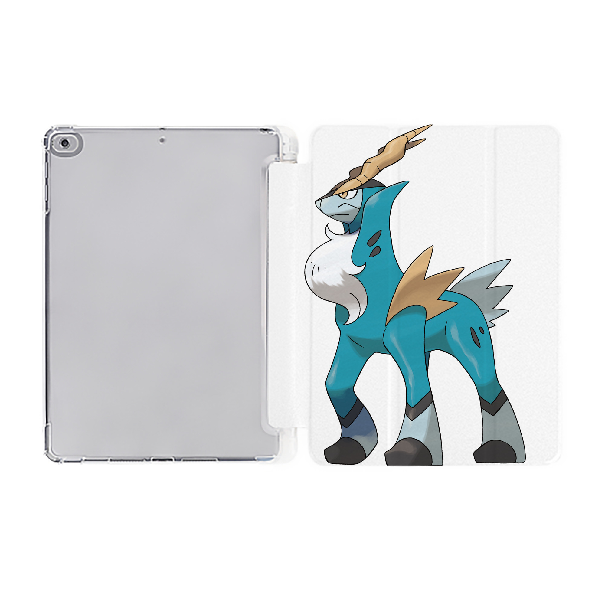 （画像用） ポケットモンスター Pokémon IPad ケース ペン収納付き 三つ折りスタンド PUレザー×シリコン 対応機種9.5/10.5/10.9インチ
